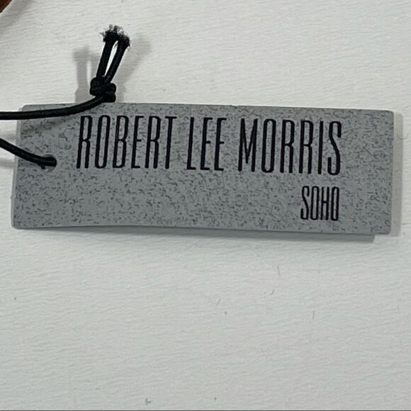 NWT Robert Lee Morris Soho Silver Brown Suede Necklace New with Tags Super Nice! - Picture 9 of 15